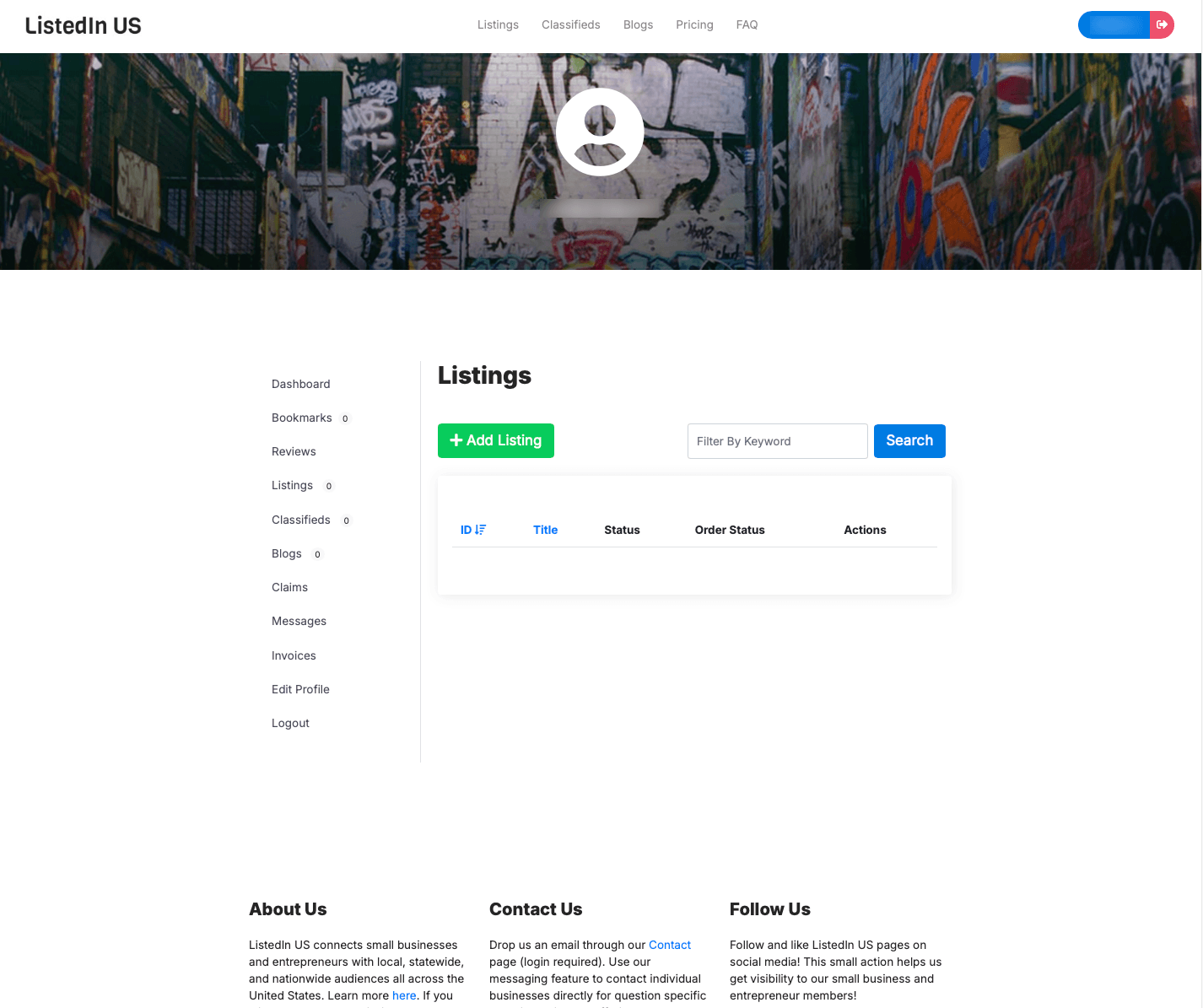 Add Listing Add Listing