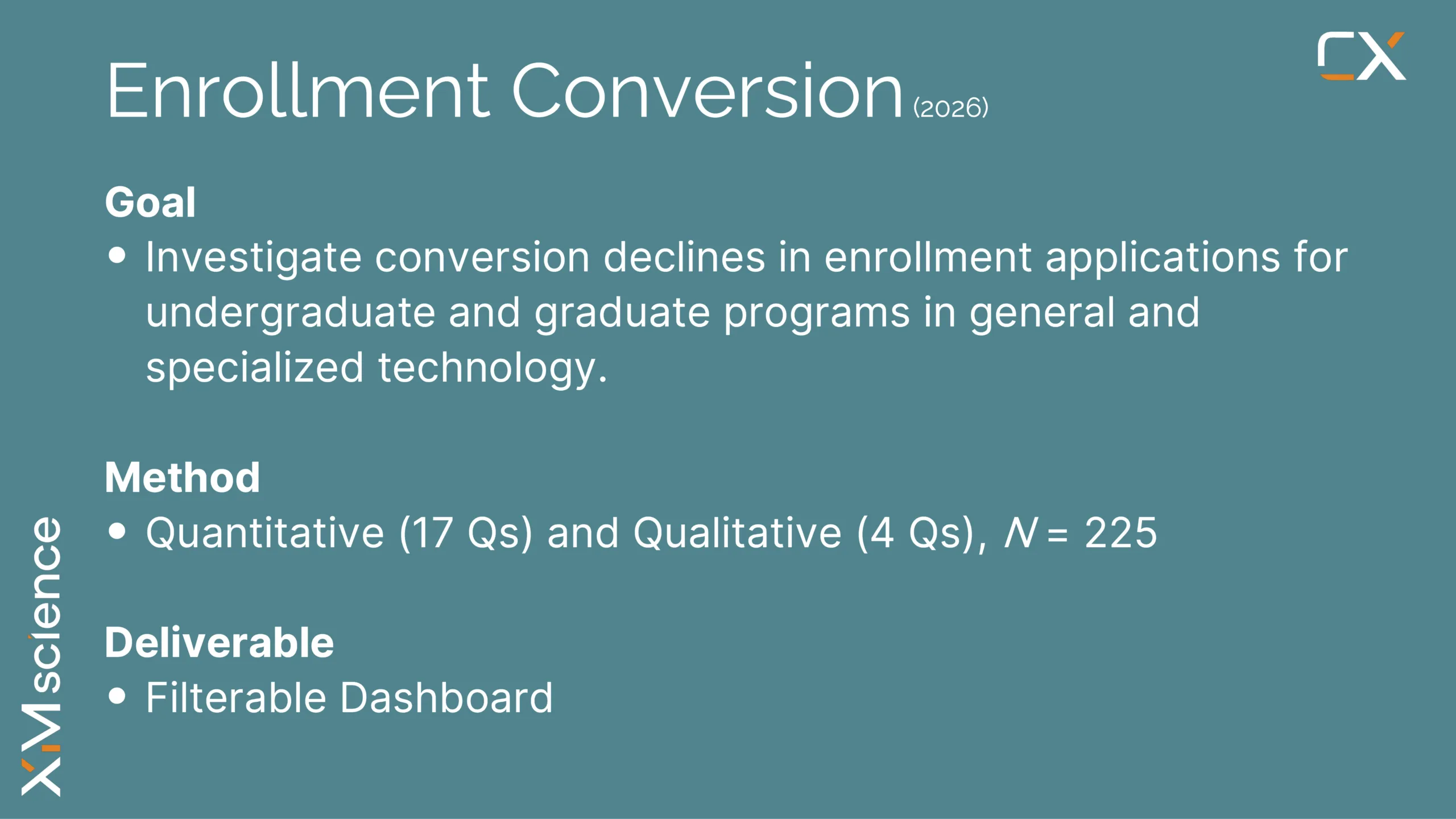 2026 Technology Enrollment Conversion
